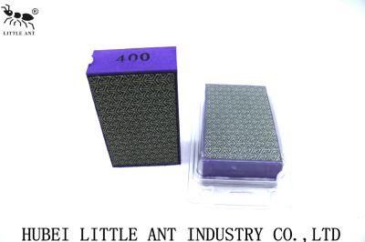 Diamond Sponge Hand Polishing Pad for Glass Granite Marble Countertop