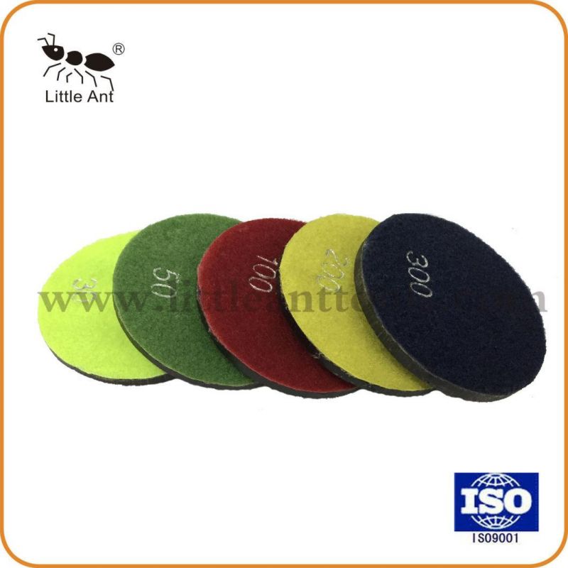 2018 Stone/Granite/Marble/Concrete Diamond Dry Wet Polishing Pads