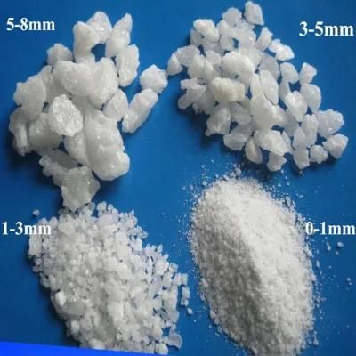 High Refractoriness 3 - 1 mm White Fused Alumina for Refracrory