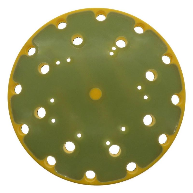 8 Inch Multi-Hole Hook and Loop Sander Backing Pad Backup Sanding Pad for Dynabrade, Norton, Mirka Sanders