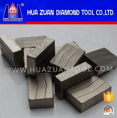 Sharpness Long Lifespan Diamond Segment for Stone Processing