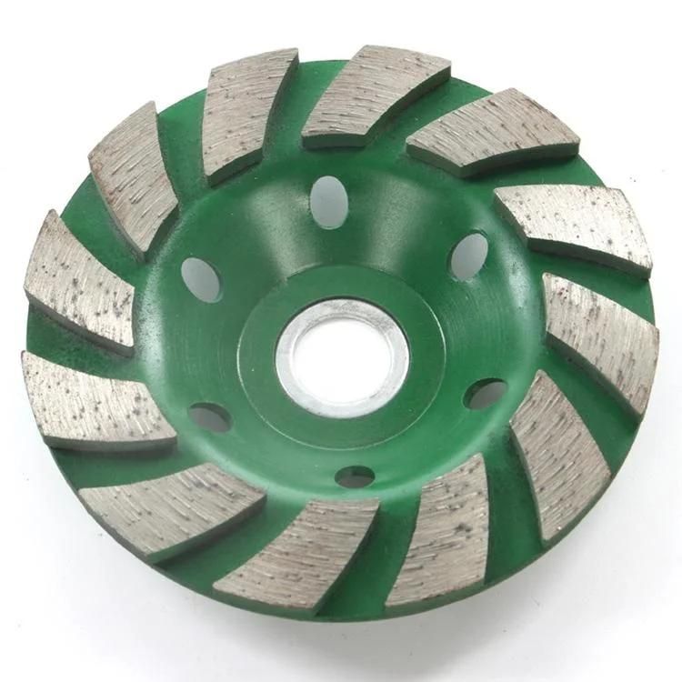 3 Inch 4 Inch Floor Grinding Wheel Diamond Grinding Cup Wheel Turbo Disc for Granite Marble Concrete in Good Price