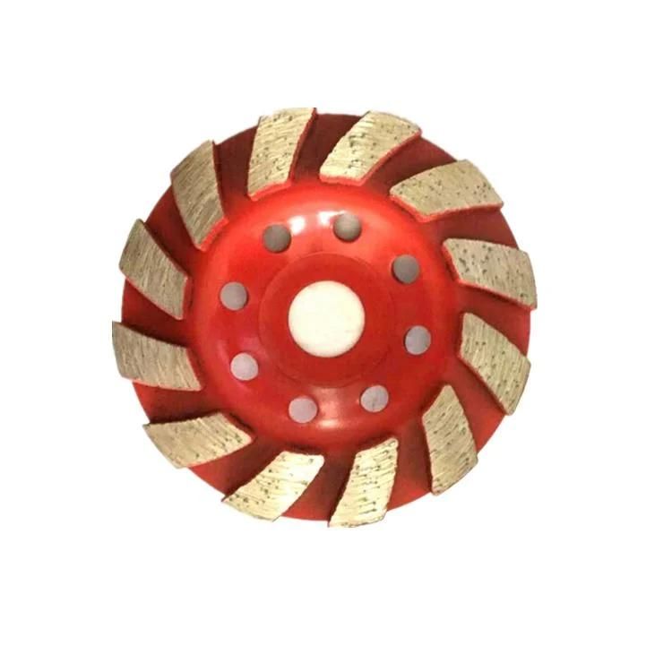 3 Inch 4 Inch Floor Grinding Wheel Diamond Grinding Cup Wheel Turbo Disc for Granite Marble Concrete in Good Price