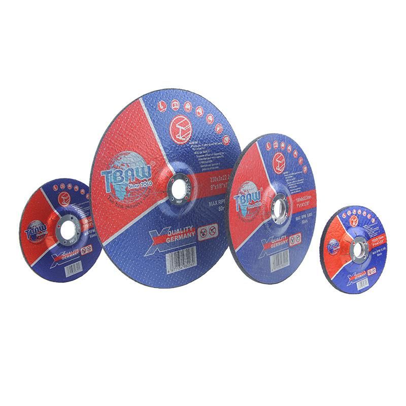 China High Quality Factory 100mm, 115mm, 125mm, 180mm Small Size Abrasive Cutting Grinding Wheel