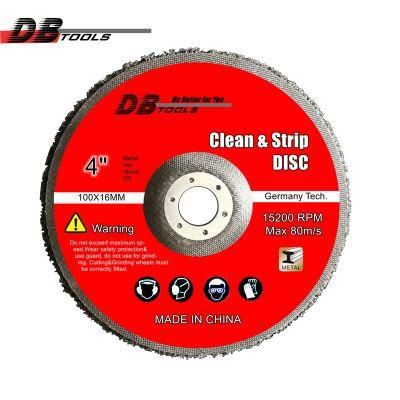 Blue Clean&Strip Disc for Ss Remove Paint 4&quot; 4.5&quot; 5&quot; 7&quot;
