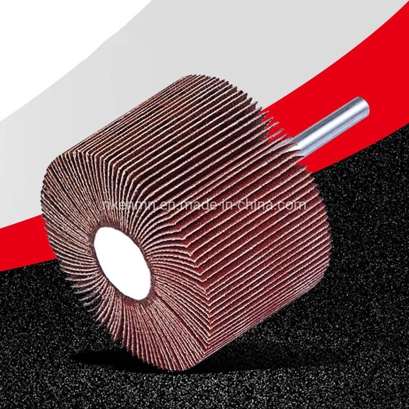 Good Quality Abrasive Cloth Flap Disc for Wood Polishing Wheel Flap Wheel with Shaft