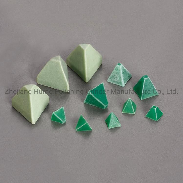 Cone Shape Abrasive Plastic Tumbling Media Finishing Media Polishing Media Abrasives