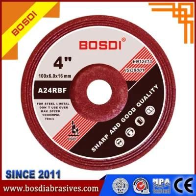 100X6X16mm Grinding Wheel for Metal and Steel