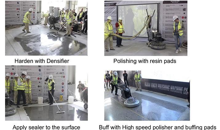 High Tech Grinding 27inch High Speed Dry Polishing Diamond Pads