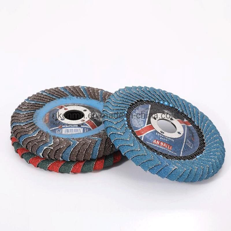 Curved Flap Disc Flap Wheel for Polishing Corners