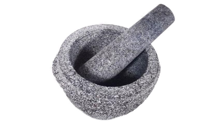 Amazon Hot Sale Granite Mortars and Pestles Size for Herb Spice Nut Garlic