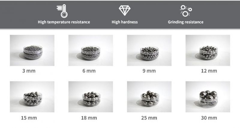 304 Stainless Steel Grinding Balls Size 3mm for Laboratory Planetary Ball Mill Machine for Grinding