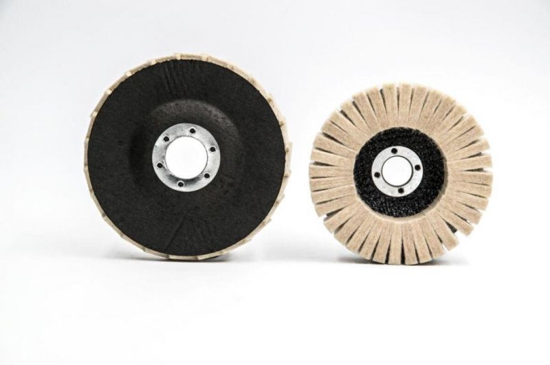 Woolen Felt Flap Disc for Polishing Stailess Steel