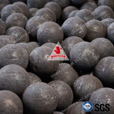Ball Mill Grinding Media Forged Steel Grinding Ball Used in Ball Mill