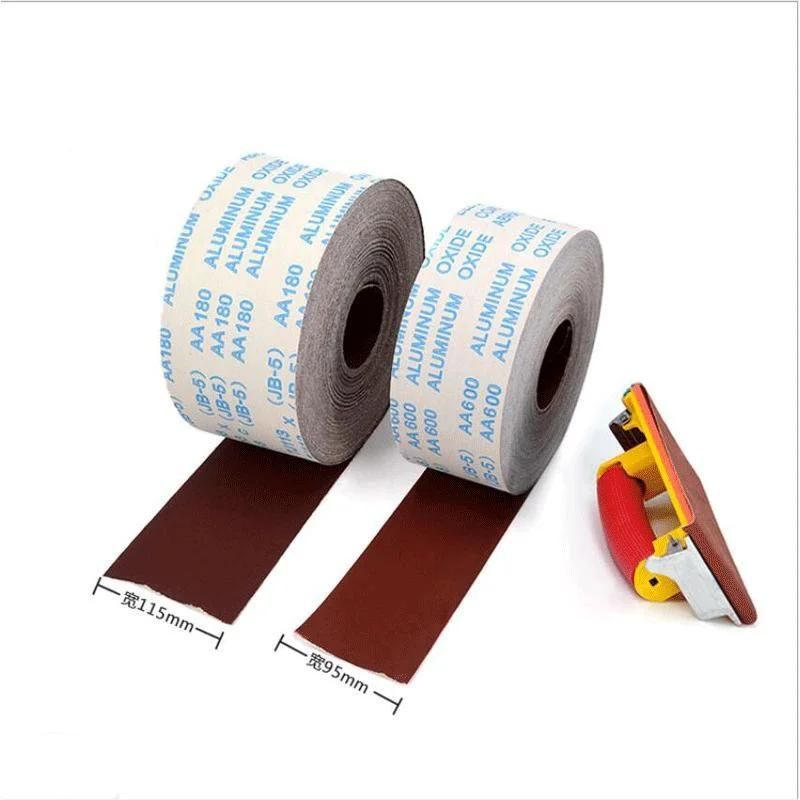 Soft Backing Abrasive Customized Sand Cloth Rolls Abrasive Sandpaper Roll