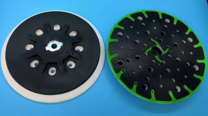 5 Inch 6 Holes Backup Sanding Pad Sander Backing Pad for Hook and Loop Sanding Discs Power Tools Accessories