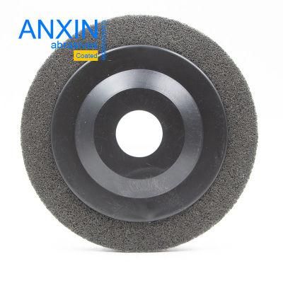 Non-Woven Polyweb Polishing Disc in Gray Color