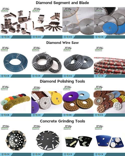 Double Rectangle Segment Diamond Trapezoid Grinding Plates