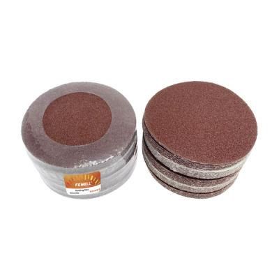 100mm 4in Red 60 Grit Sanding Disc Abrasive Sandpaper for Polishing and Grinding Stainless Steel Wood