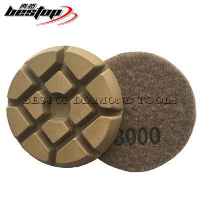 3 Inch Abrasive Concrete Floor Polishing Pads