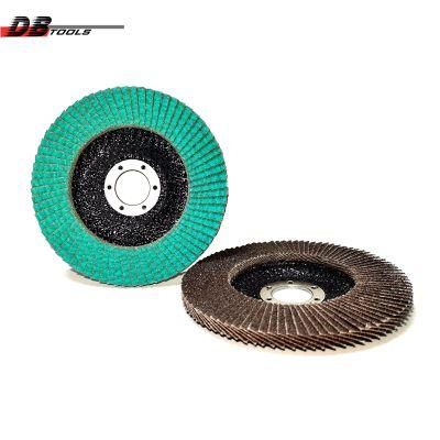 6 Inch 150mm Abrasive Emery Grinding Wheel Flap Disc 22mm Arbor Heated a/O for Metal Grinding Ss