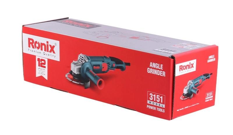 Ronix Power Tools Model 3151 Professional 115mm M14 Spindle Mini Electric Angle Grinder
