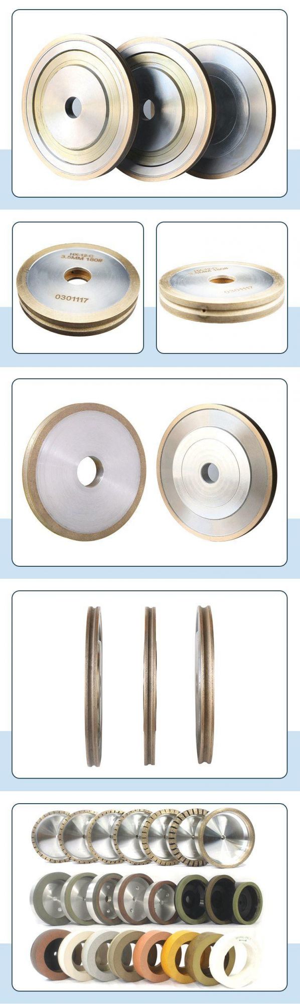 Diamond Pencil Wheel Diamond Flat Wheel Grinding Wheel for Glass