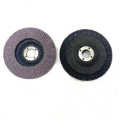New Purple Ceramic Grain Abrasive Sanding Flap Disc with High Quality for Polishing Metal Wood Alloy Stainless Steel Iron as Grinding Tooling