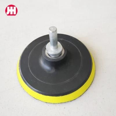 China Factory 5/8&quot;-11 Rubber Velcro Backing Pad for Angle Grinder