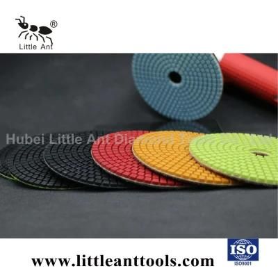 5&quot;/125mm Diamond Abrasive Hardware Tool Polishing Pad for Stone