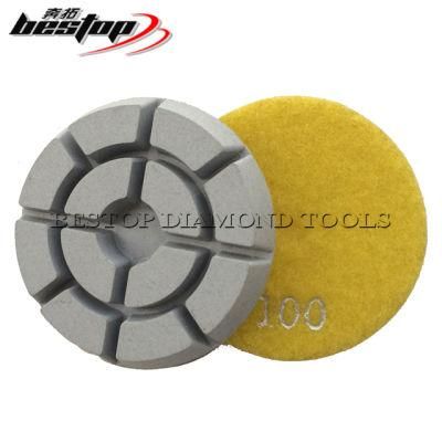 3 Inch Dry/Wet Resin Diamond Floor Polishing Pads for Concrete Terrazzo Granite Marble