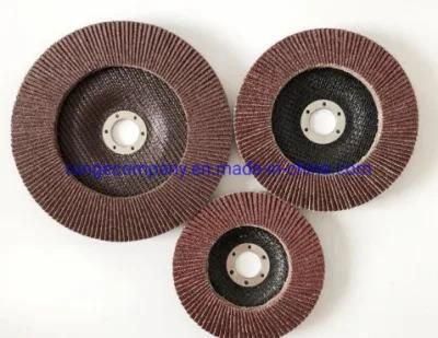 Power Electric Tools Parts Flap Disc 5&quot; Type 29 Zirconia Abrasive Grinding and Flap Sanding Disc Wheel, 40/60/80/120 Grits