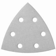 White Triangle Sanding Disc