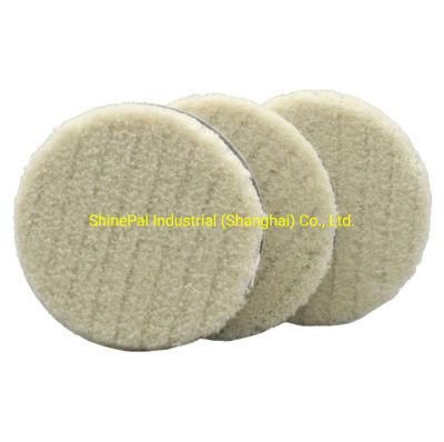 High Quality Japan Style Da/RO Wool Buffing Pad 3 4 5 6 7 Inch Car Care Polishing Wool Pads
