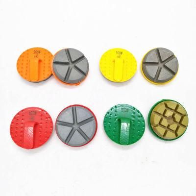 3inch Ceramic Bond Diamond Resin Pad Hand Held Polishing Pucks