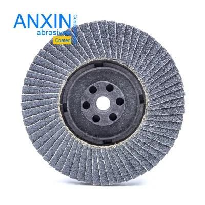 Flap Disc with M10 Fiberglass Backing in Single or Double Fitted Flaps Pattern