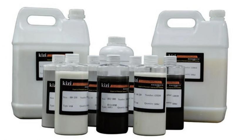 Homemade Special Grinding Fluid for Carbide with Various Abrasives