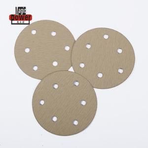 China Sand Paper Manufacturer 5 Inch Coated Abrasive Sanding Paper