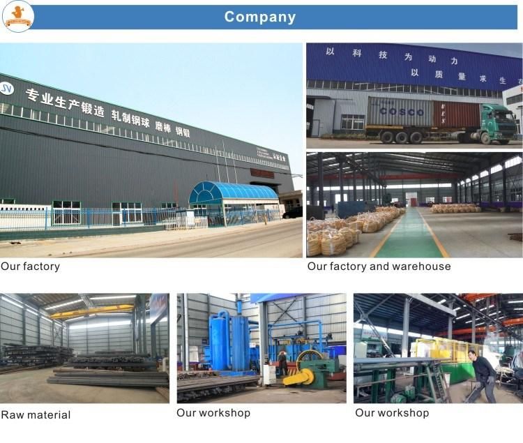 Certificated Good Quality Forged/ Hot-Rolled Steel Grinding Ball Grinding Media for Gold and Copper Mining Industry