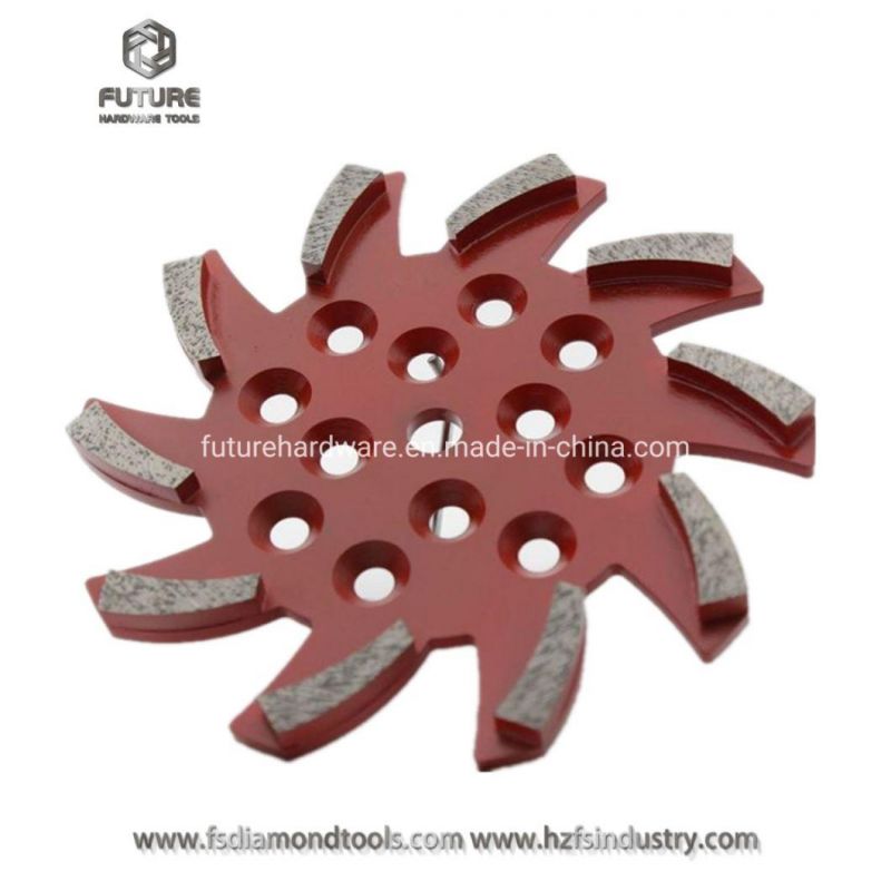 10 Inch Grinding Machine PCD Diamond Grinding Plate