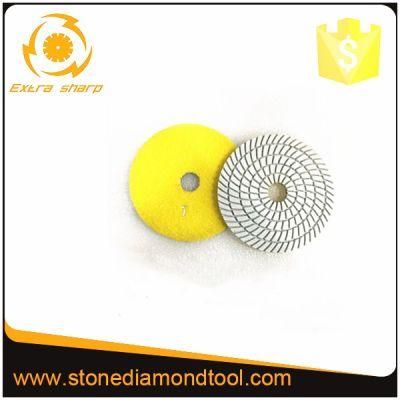 5 Steps Diamond Wet Resin Flexible Polishing Pads