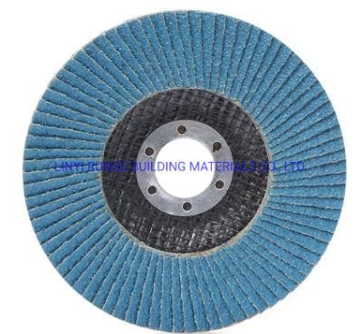 Power Tools Zirconia Flap Disc 60 Grit Angle Grinder Sanding Discs 4-1/2 Inch for Metal Grinding Blending and Smooth Finishing
