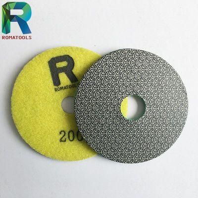 200# Grit Electroplated Polishing Pads