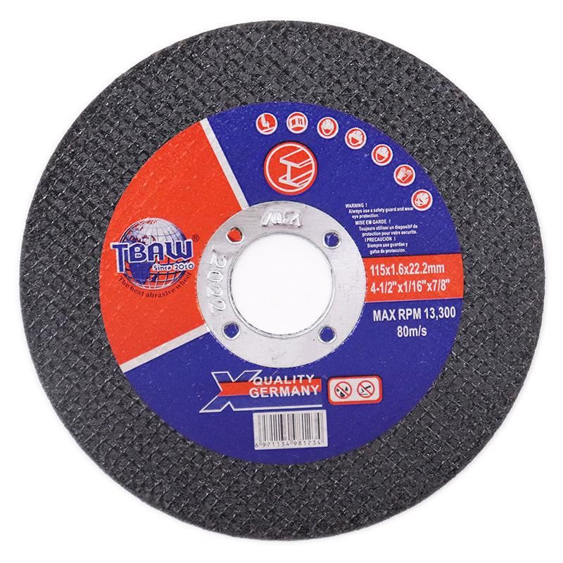 4.5′′ 115mm Super Thin Cutting Wheel for Metal and Stainless Steel 115X1.6X22