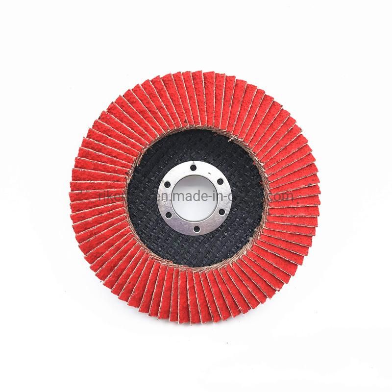 Ceramic Flap Discs Metal Grinding Wheel Stainless Steel Polishing Disc