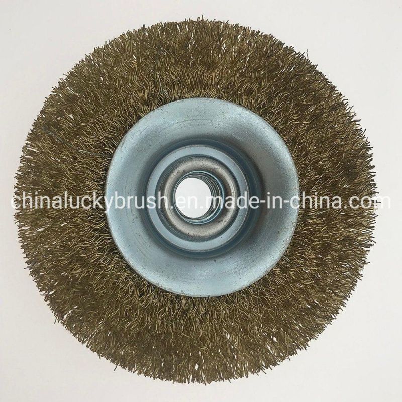 4 Inch Crimped Wire Bevel Brush (YY-940)