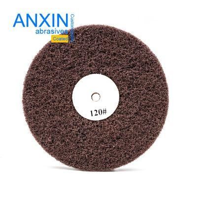 Double Layers Non-Woven Flap Wheel with a Hole