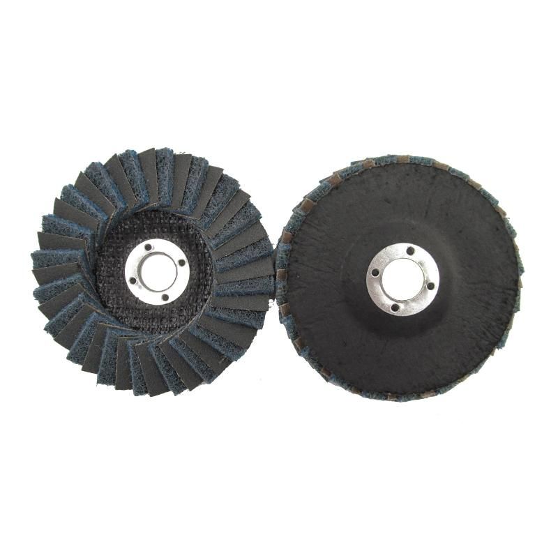 Non-Woven Polishing Disc with Zirconia Abrasive Cloth