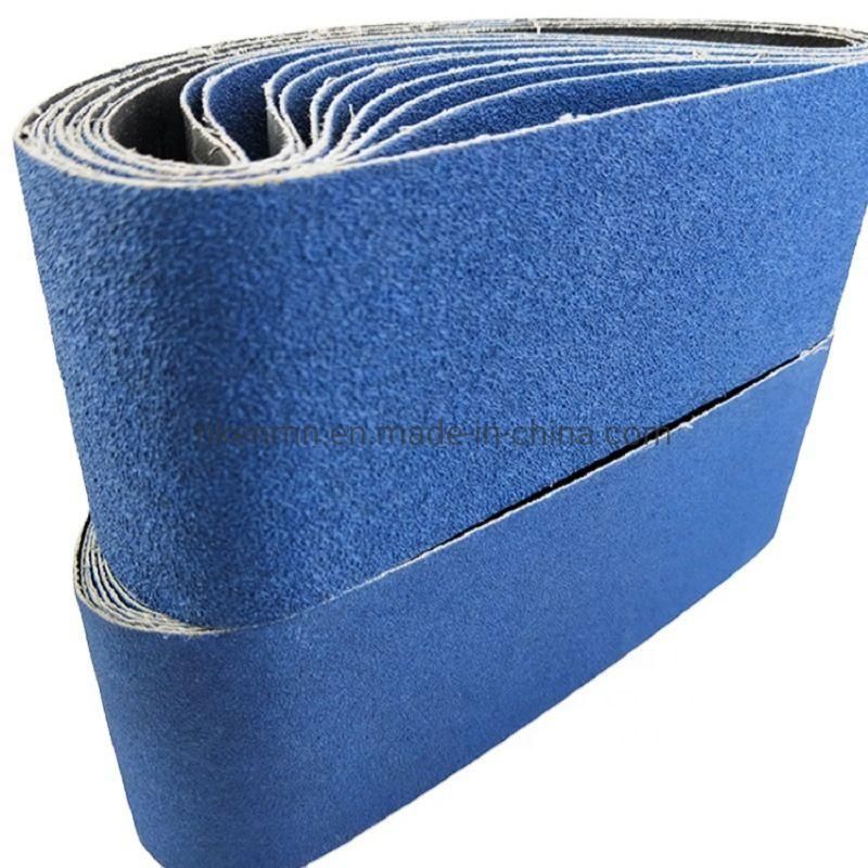 200*750mm Zirconia Endless Floor Sanding Cloth Belt Abrasive Belt Sanding Belt Roll for Stainless Steel