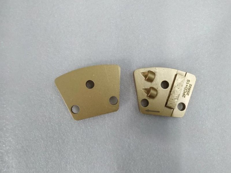 Concrete Floor Grinding Pad with PCD Grinding Segments for Epoxy Glue Paint Removal
